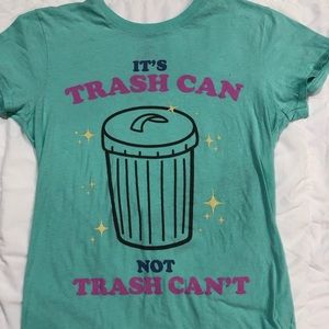 Hot topic- Jessie Paege  merch trash can shirt